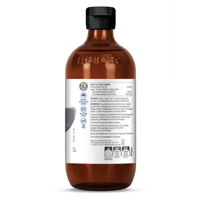 High Strength Fish Oil 200mL - Image 3