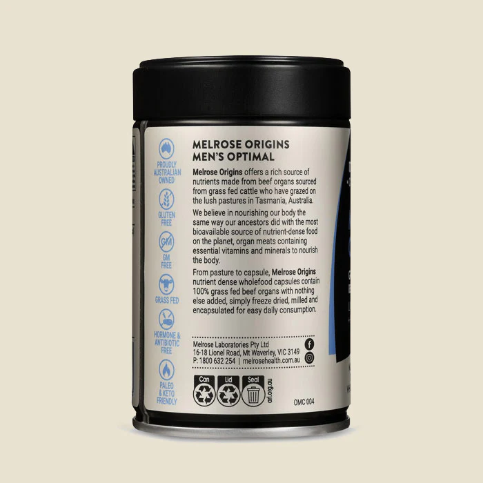 Men's Optimal - Grass Fed Beef Organ Capsules - Image 3