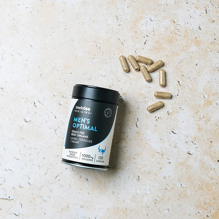 Men's Optimal - Grass Fed Beef Organ Capsules - Image 6
