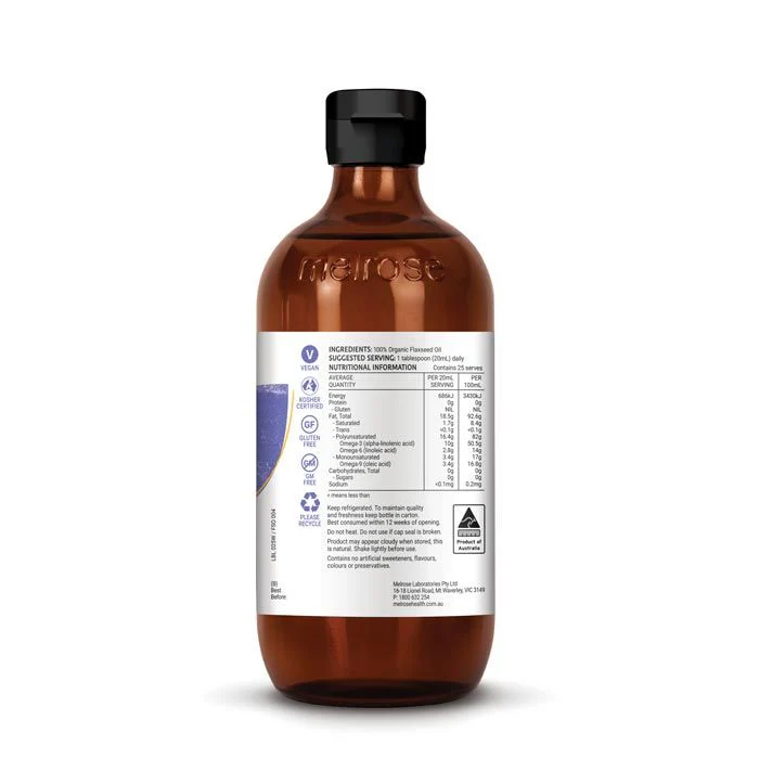Organic Flaxseed Oil - Image 11