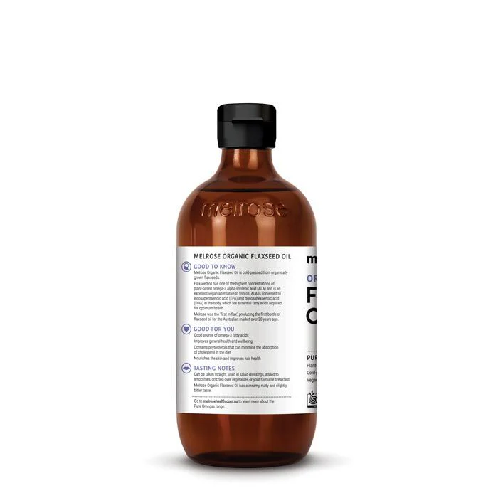 Organic Flaxseed Oil - Image 3