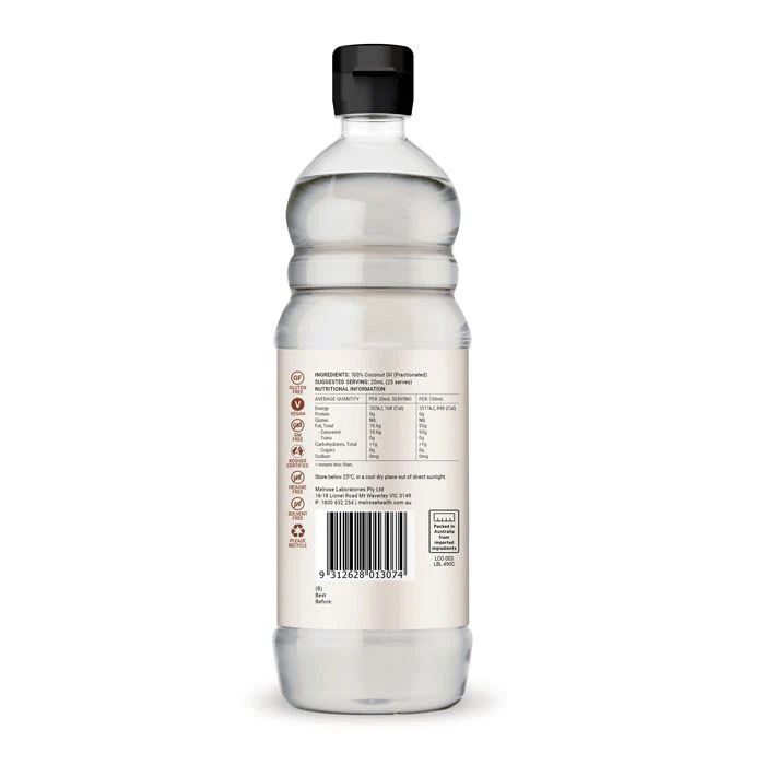 Premium Liquid Coconut Oil 500mL - Image 6