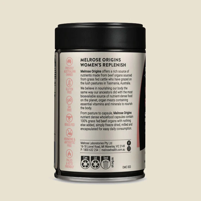 Women's Replenish - Grass Fed Beef Organ Capsules - Image 3